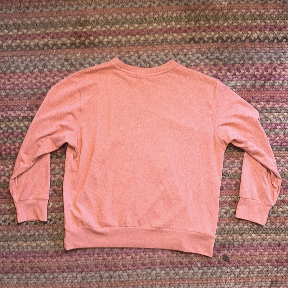 UNIQLO RED MARLED SWEATSHIRT COZY - Image 4