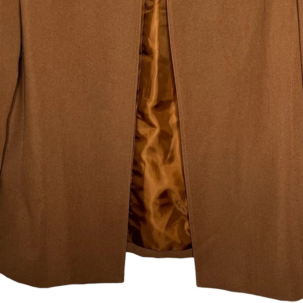 Vintage Kasper Brown Polyester Pantsuit‎ - Image 4