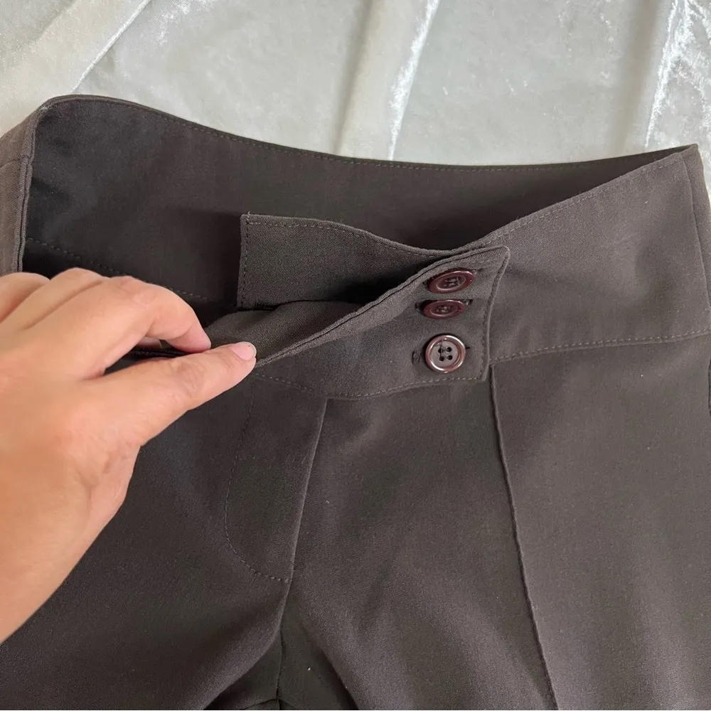 Business dress pant vintage made in USA Brown - Image 5