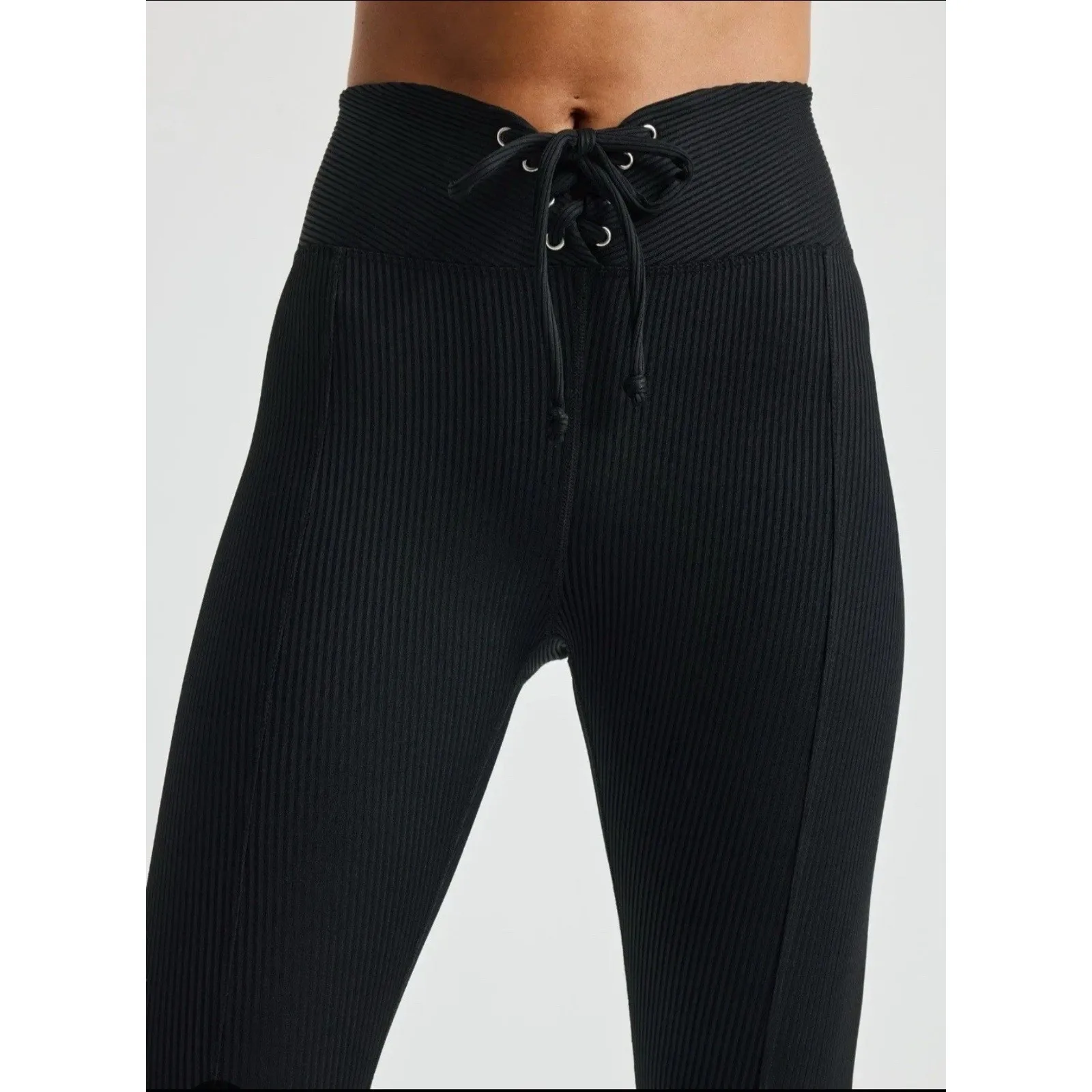 Year Of Ours Black Ribbed‎ Football Lace - Image 3