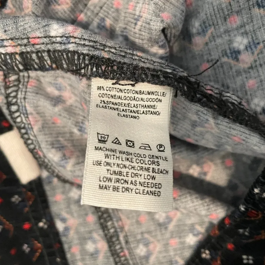 Free People We the Free Joanie 29 corduroy button front skirt medium SK 4638 - Image 7