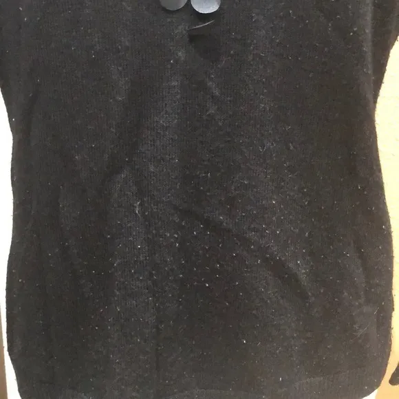 New York and company black v neck sweater Size M - Image 3