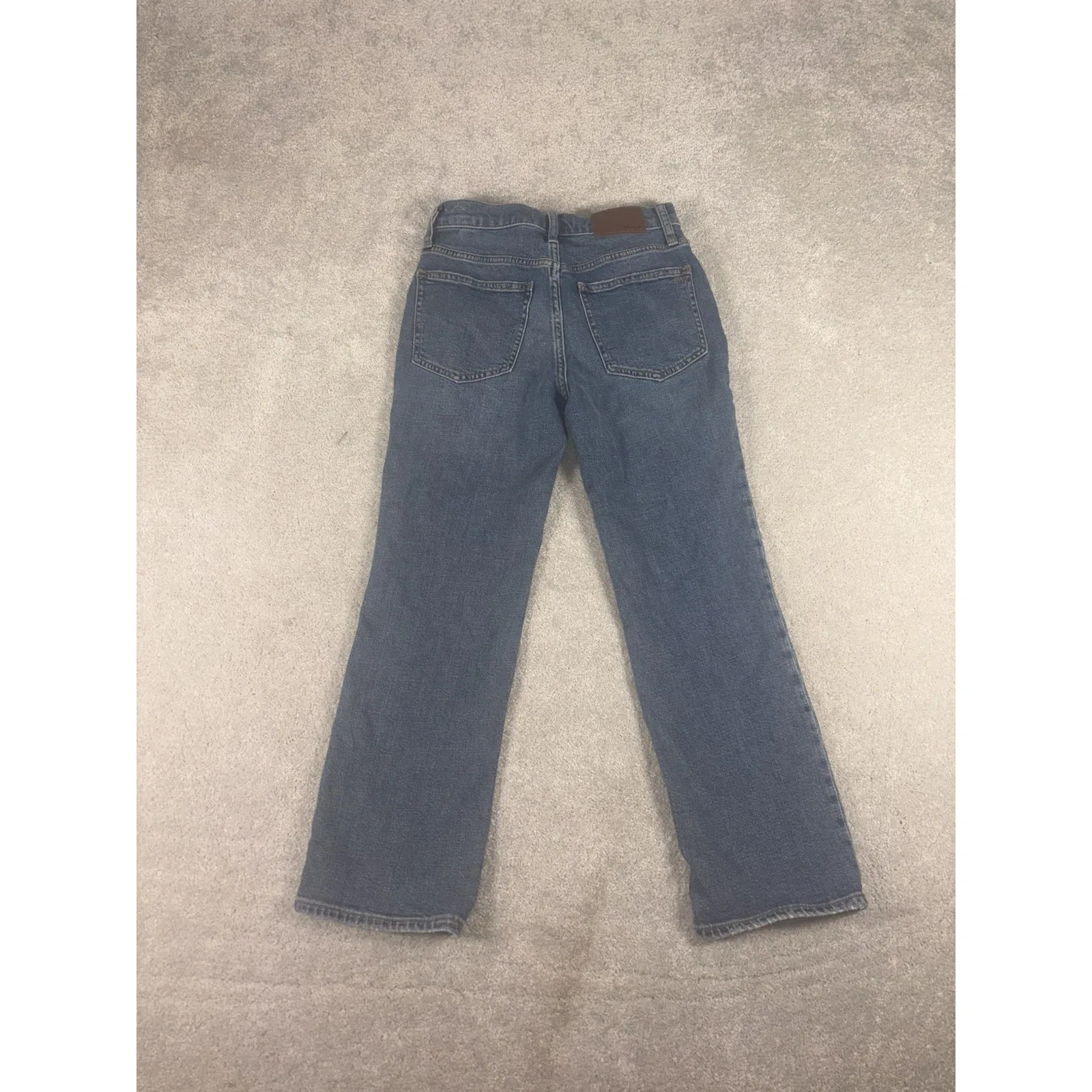 Madewell‎ Cali Demi Boot Jeans Women's Size 24p Dark Wash High Rise Denim - Image 7