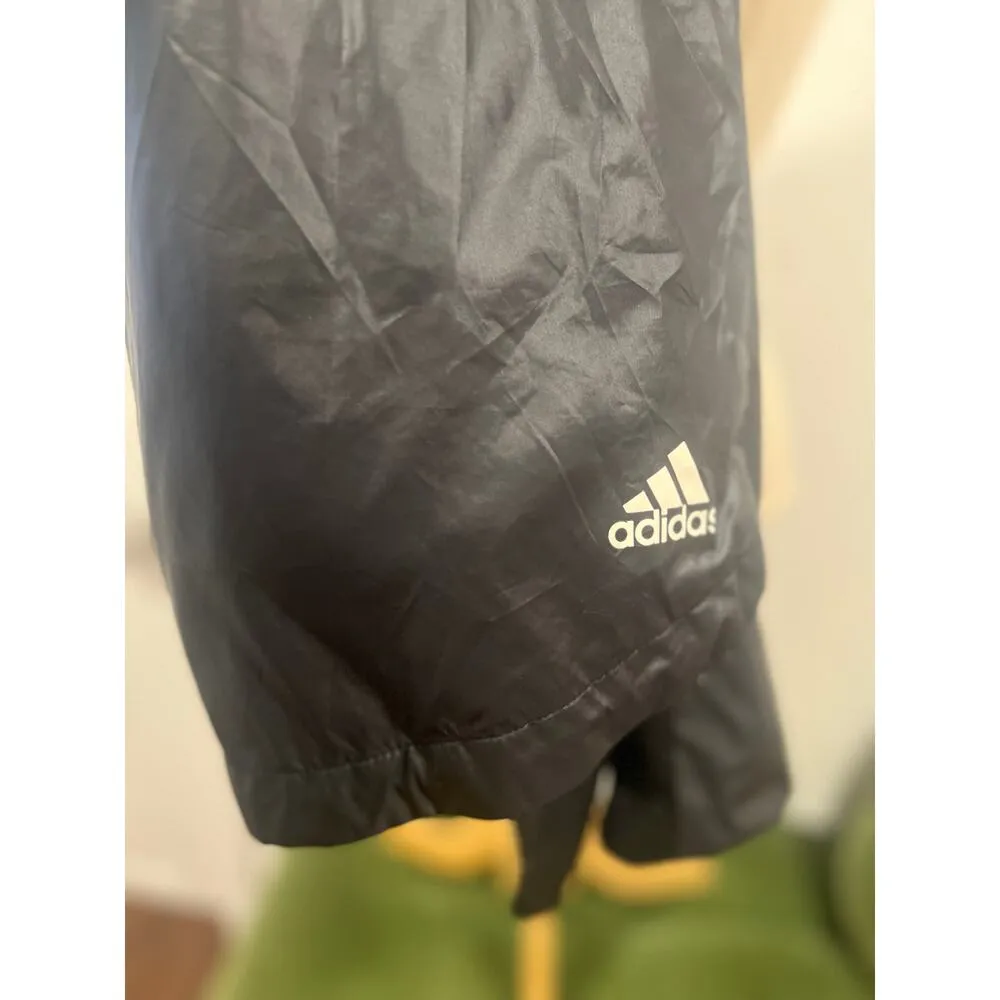 adidas Women's Essentials Linear Windbreaker Blacsize Small Athleisure Running - Image 6