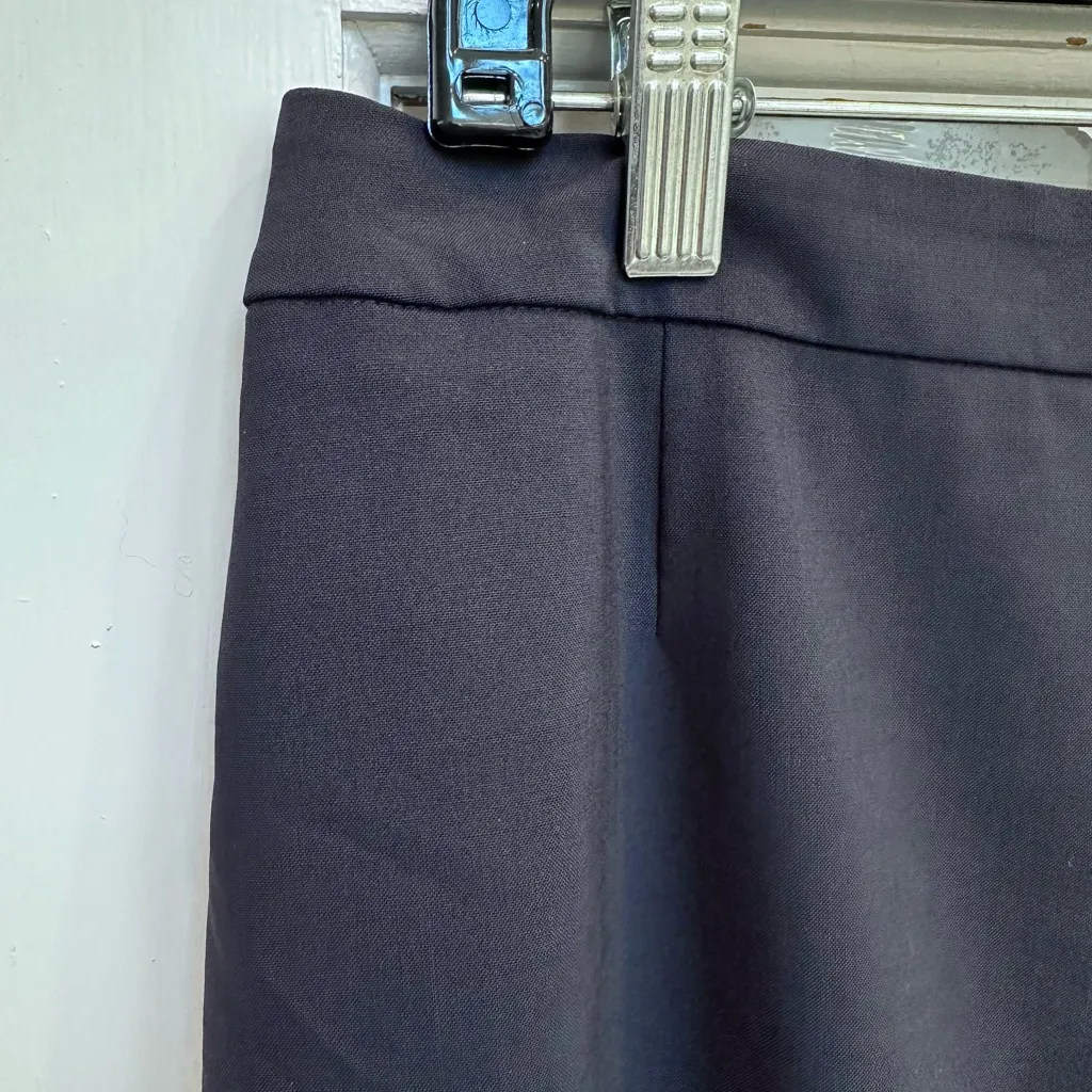 Hugo Boss Classic Career Office Chic Navy Pencil Skirt Size US 10 Med Timeless - Image 2