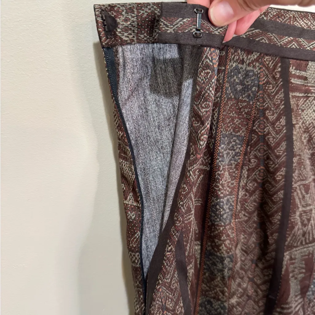 Peruvian Connection Pima Cotton‎ Maxi Skirt Size 14 - Image 7