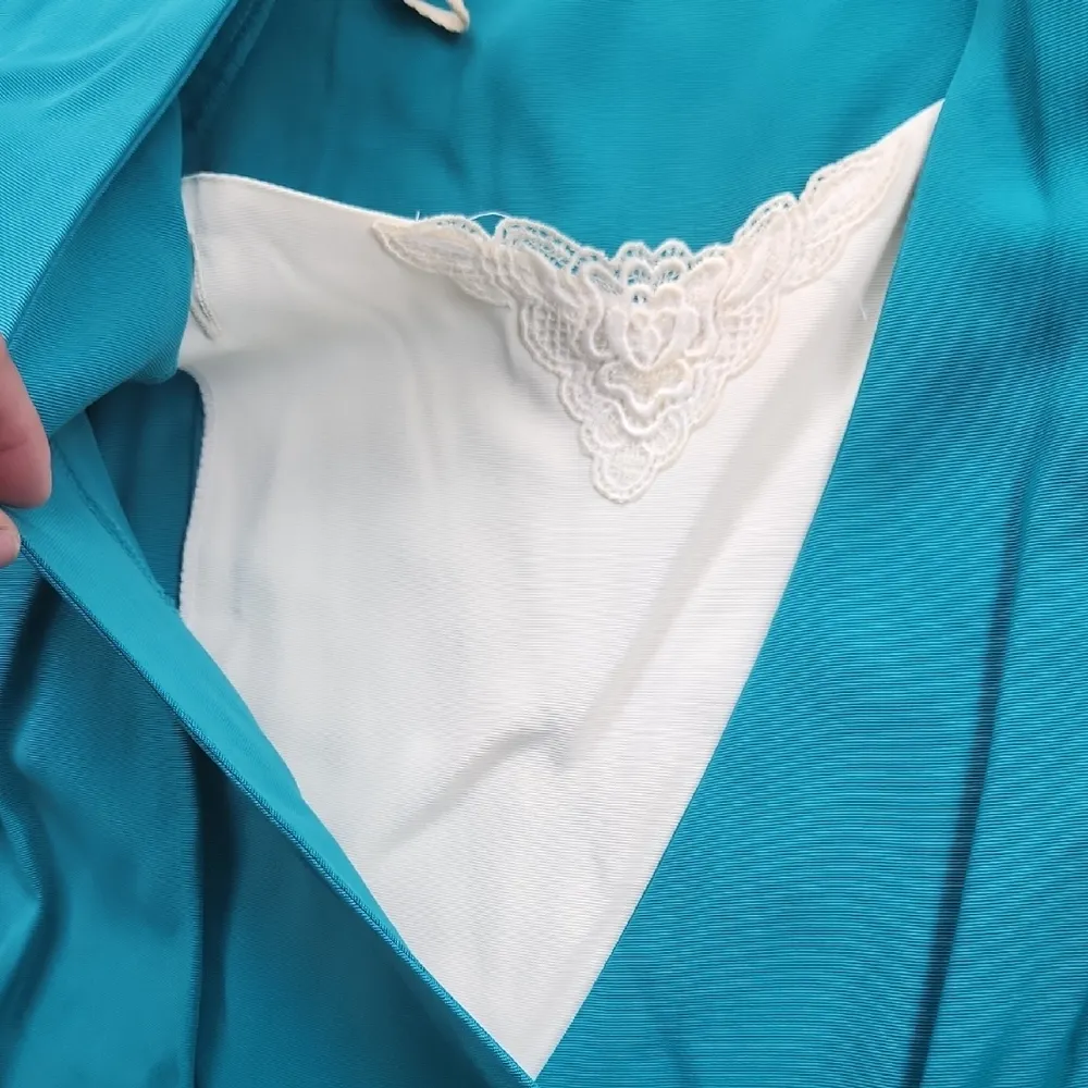 Vintage Sheri Martin Teal Double - Image 4