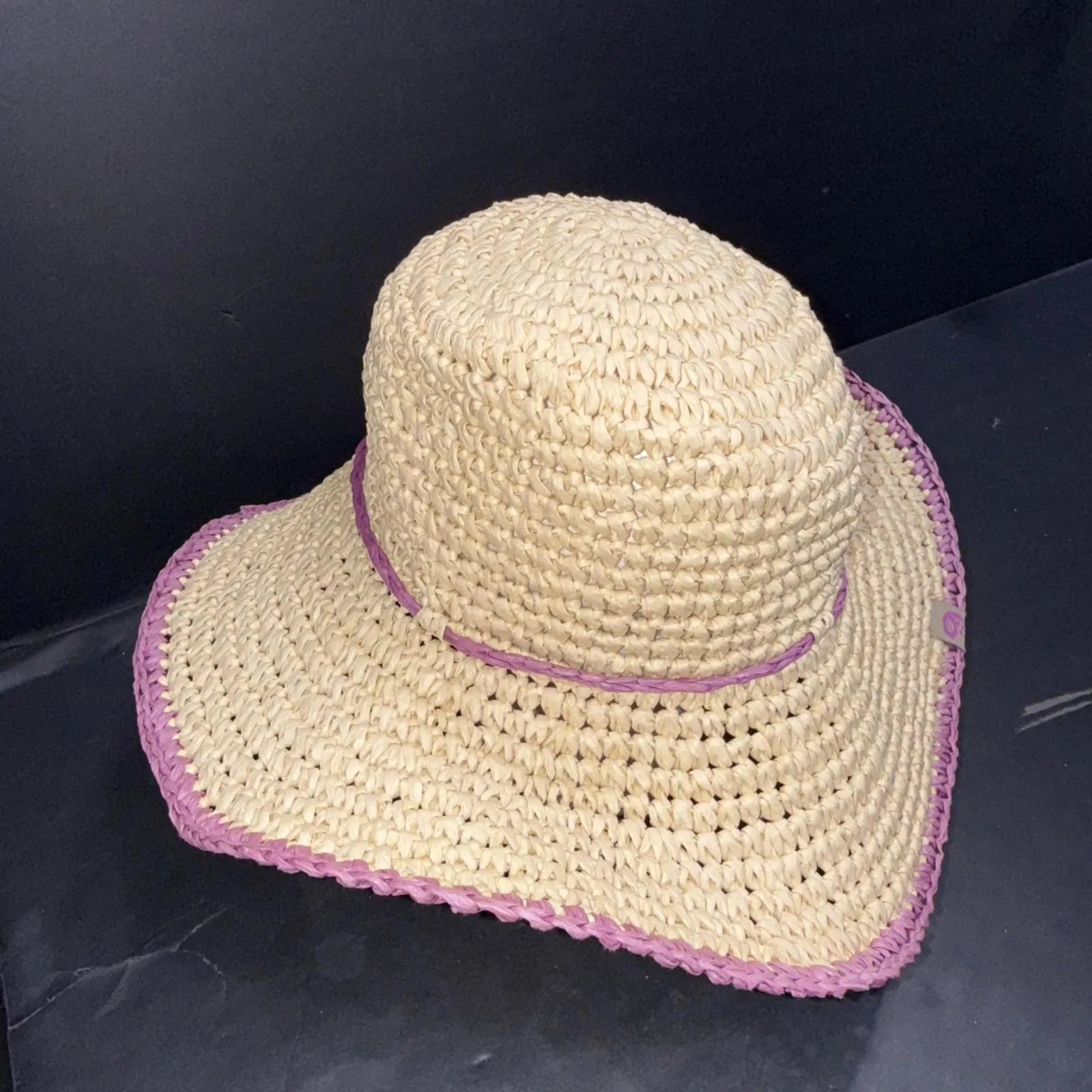 Mountain Hardwear Raffia Straw Floppy Boho Magnolia Sun Hat Women's - Image 13