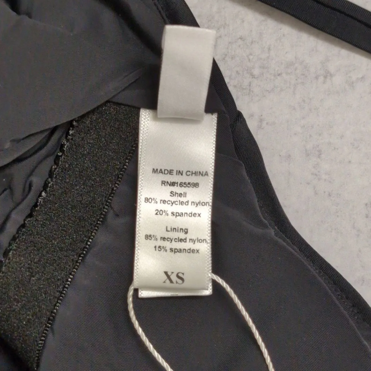 NWT Andie Romana Black Plunge Neck Ring Detail One-Piece Swimsuit Size XS - Image 7