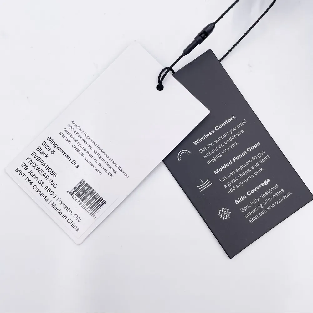 NEW Knix WingWoman Contour Wireless Molded Bra Black Size 6 32DD 34DD 32E/DDD - Image 6
