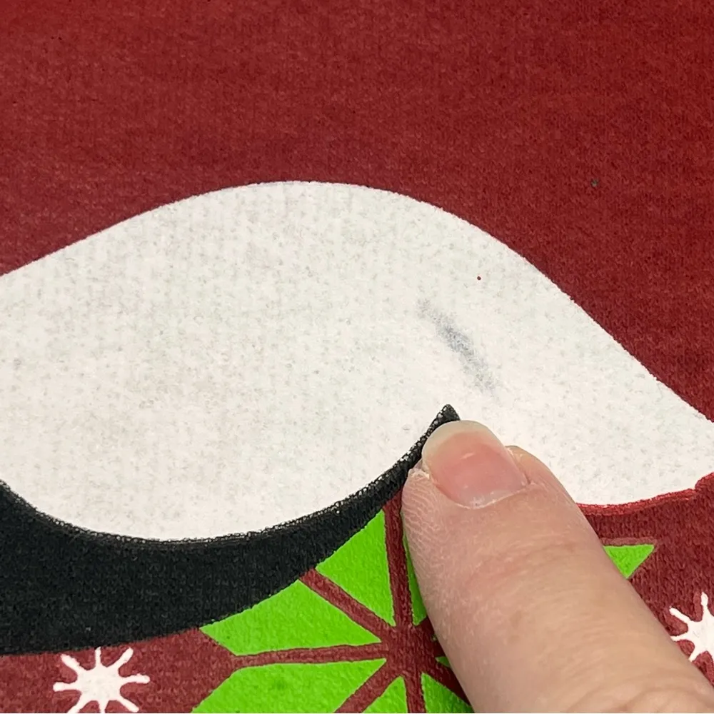 The Rolling Stones Christmas Womens Size Medium Grey Gray Sweatshirt Holiday NEW - Image 5