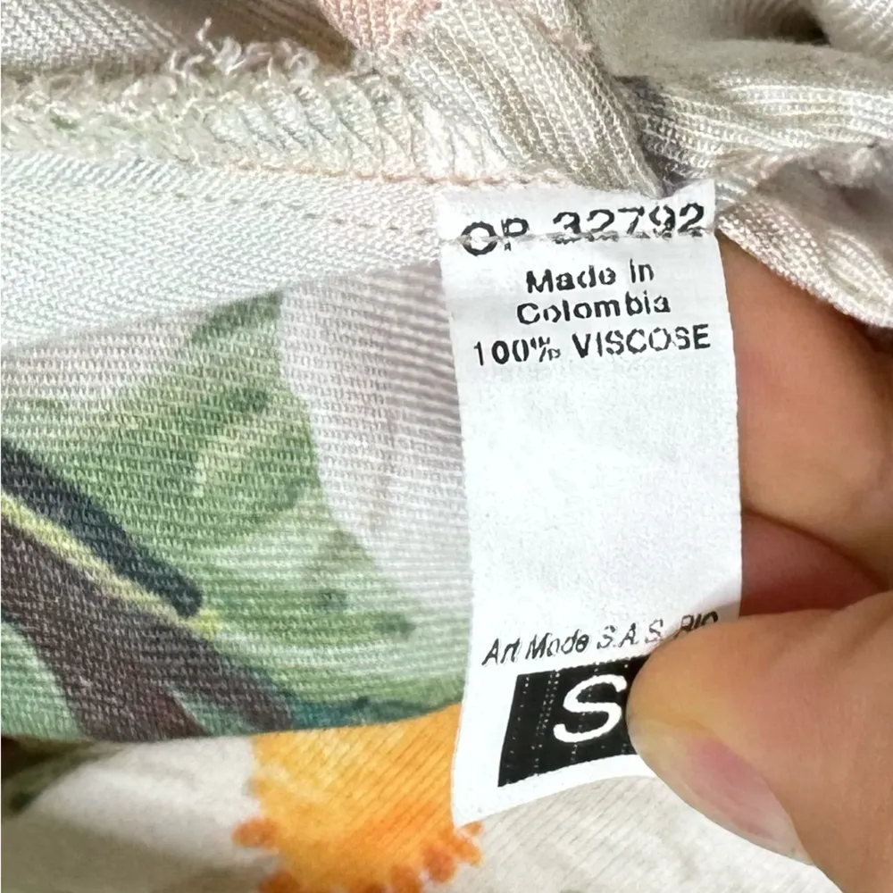 Maaji Madeleine Tunic Pink Floral Flowy Mini Dress Cocoon of Love - Image 5