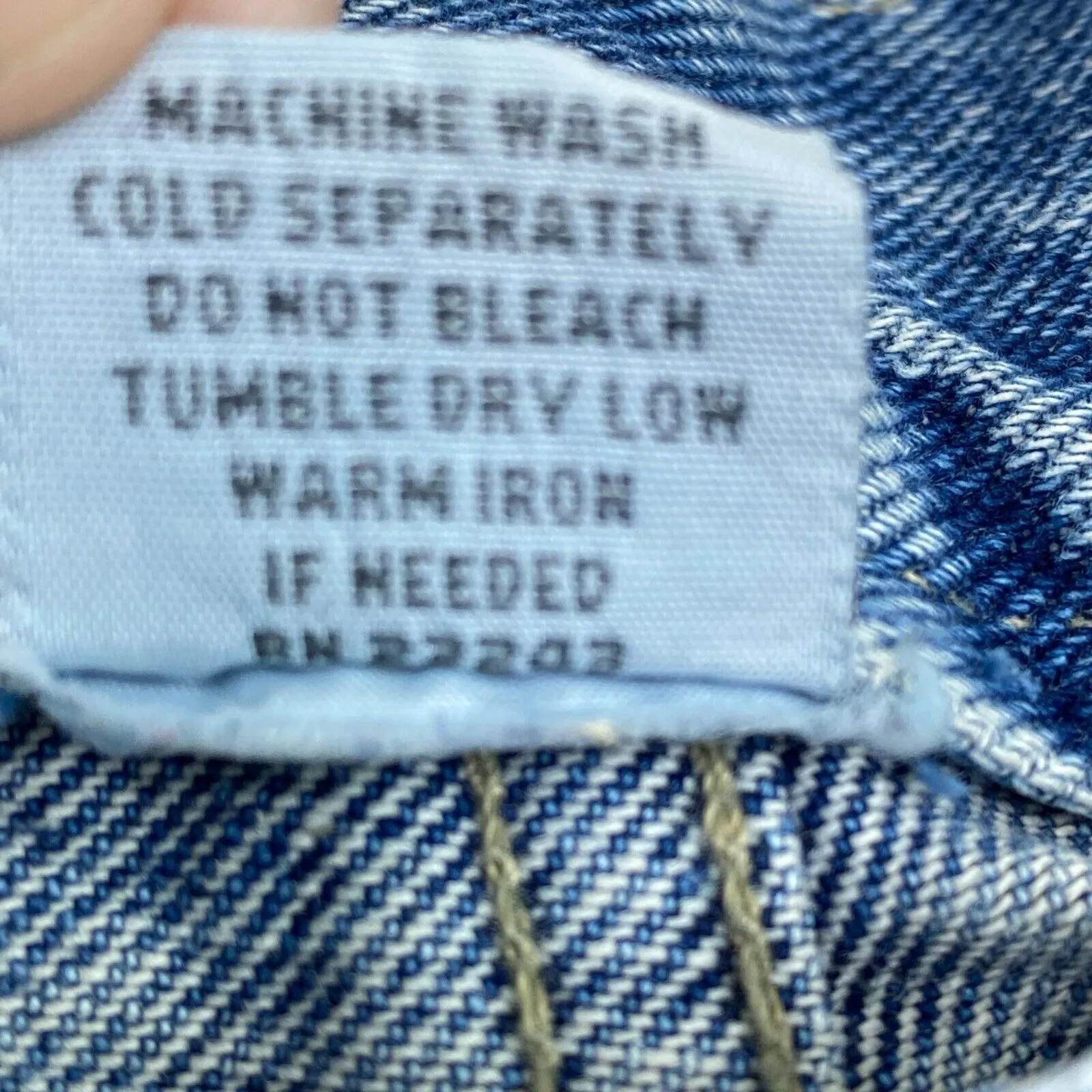 New York Jeans High-Rise Mom Jeans Y2K 90s Cotton Women's Size 12 VTG - Image 6