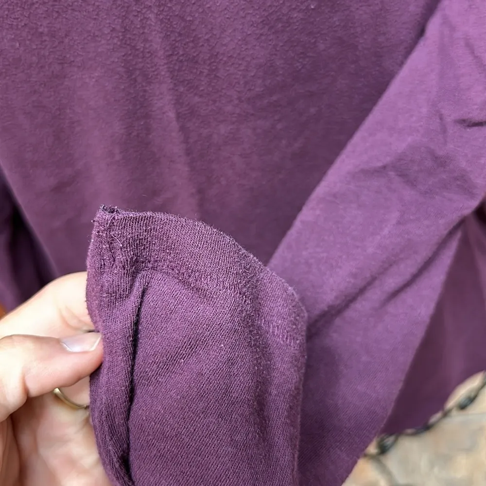 Victoria's Secret PINK Logo Long Sleeve V-Neck Campus Tee​ - Image 5