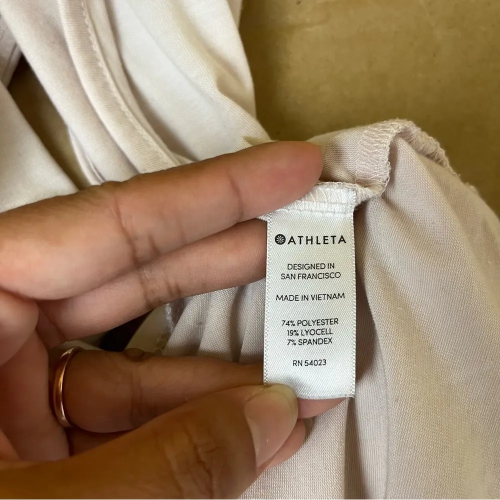 Athleta Blush Essence Open Back Tank Top - Image 9