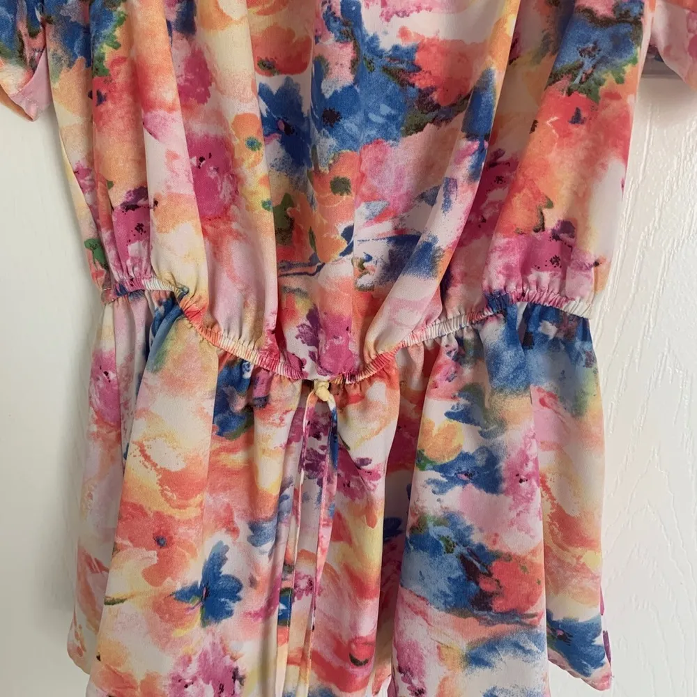 Floral off shoulder top Size M - Image 3