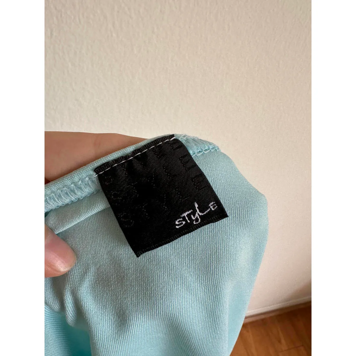 Strappy Lace Pearl Floral Aqua‎ Blue Y2k FairyCami Top - Image 6