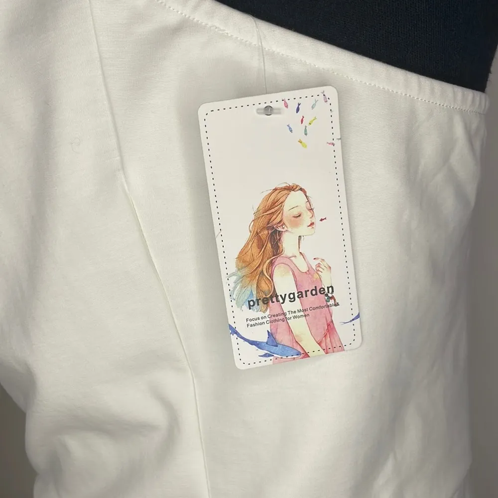 Semi formal dance wedding reception one sleeve shoulder keyhole wrap ivory dress - Image 6