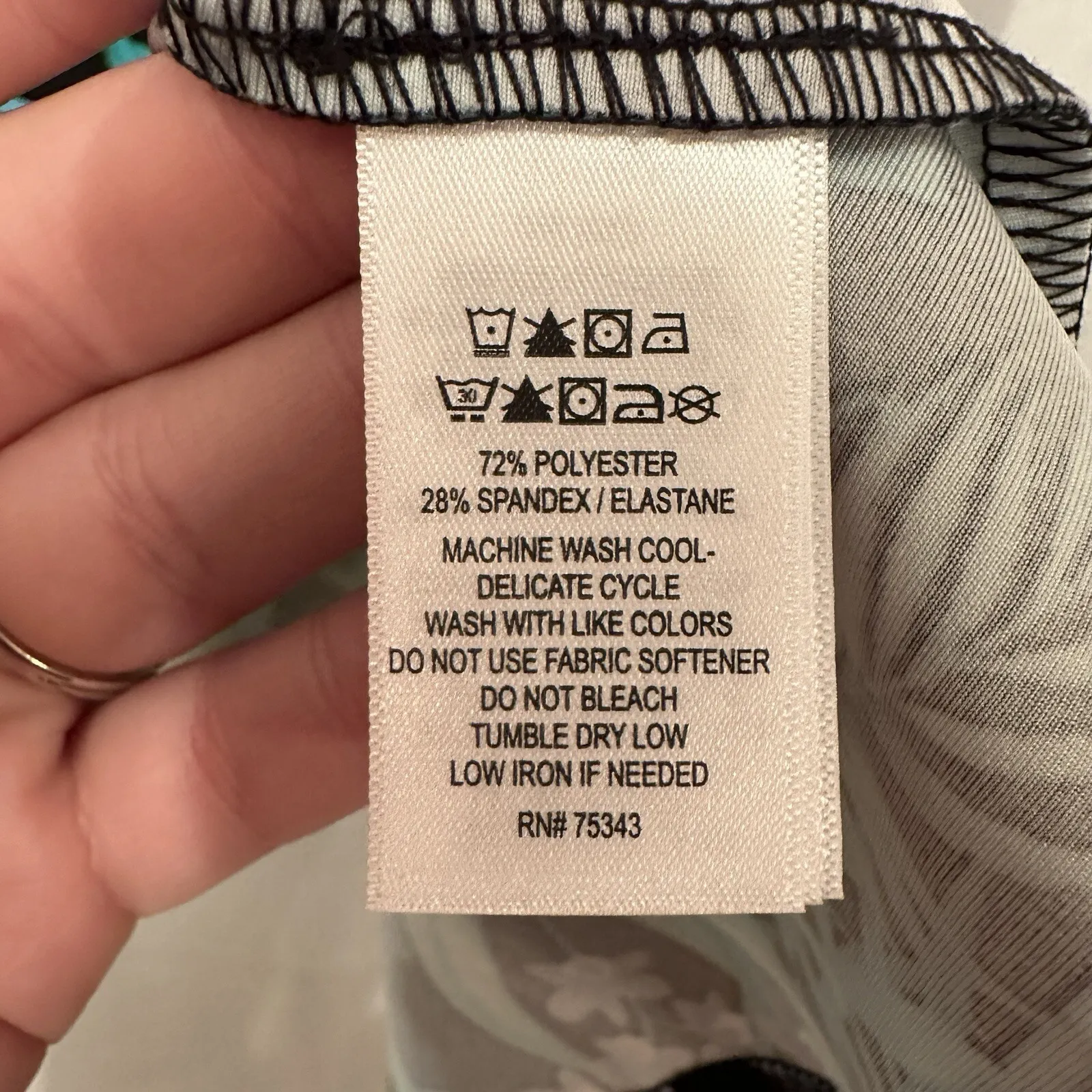 Tommy Bahama Women Golf Dress Black Green Tropical Floral‎ Size Small Shorts NWT - Image 5