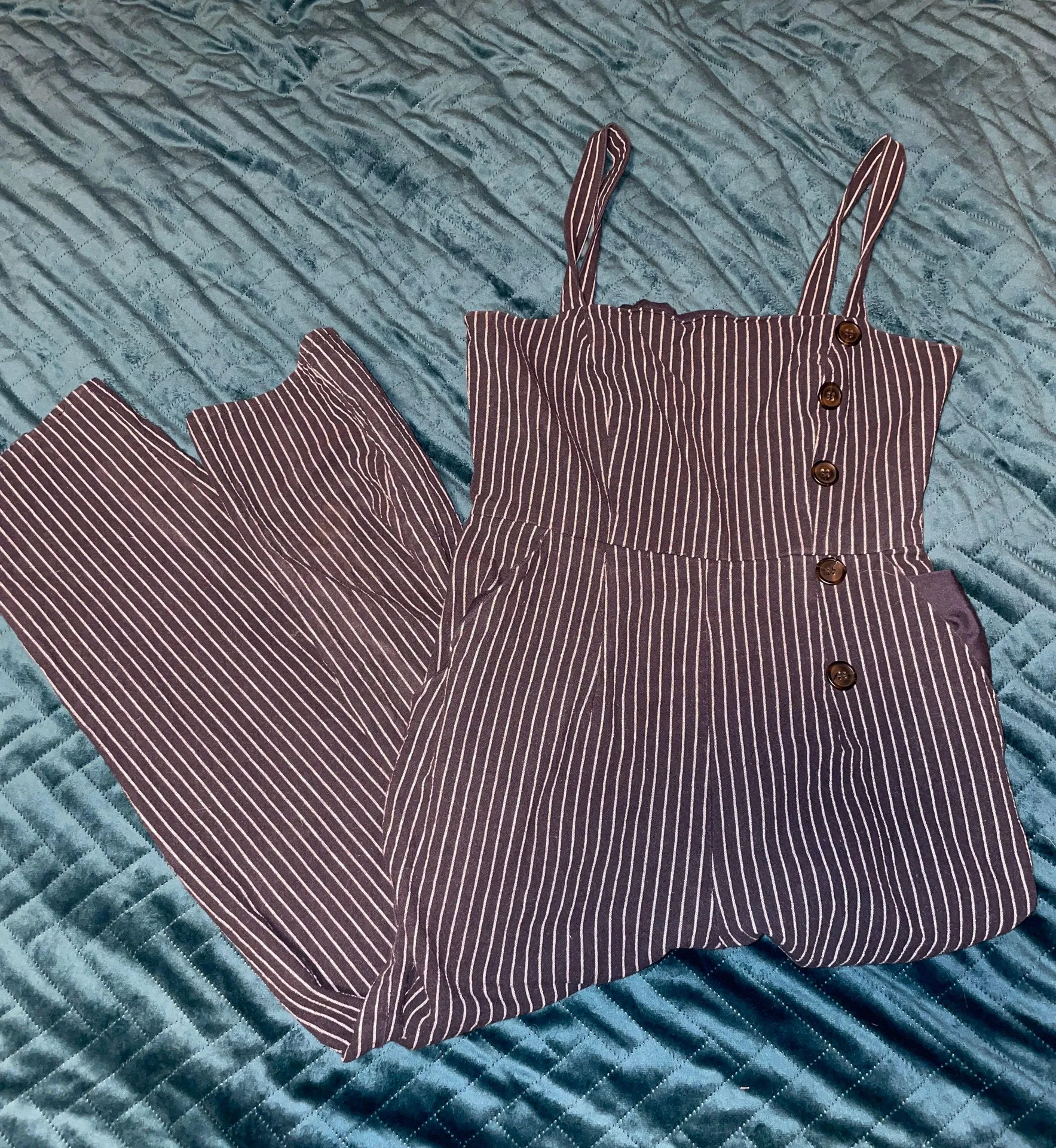 Forever 21 Stripped Romper - Image 3