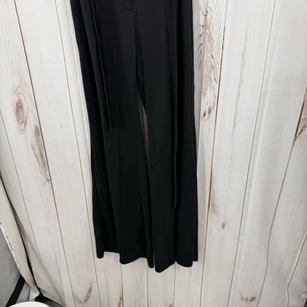 Vintage Arden B Women’s Medium Y2K 2000s Black Flare Wide Leg Pants New - Image 3