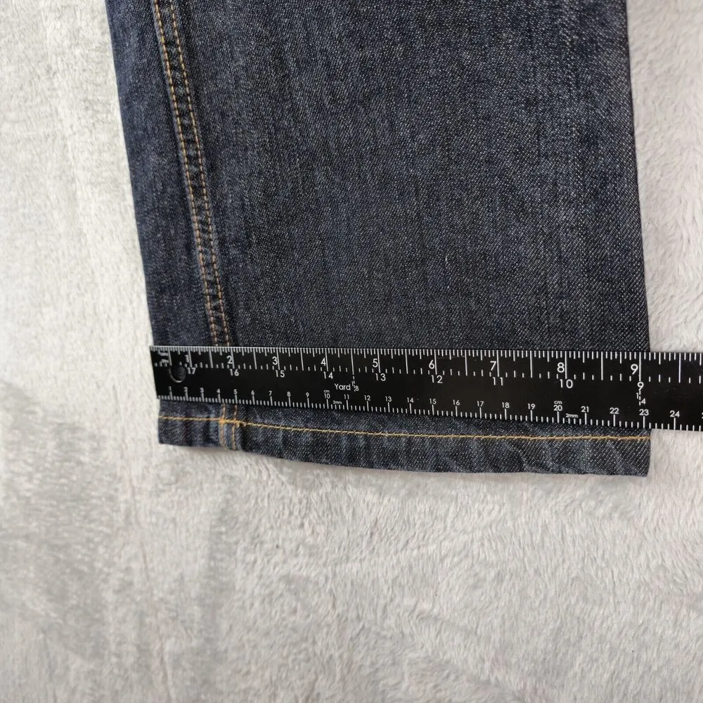 Tex By Max Azria Jeans Womens 2 Bootcut Dark Wash Blue Denim Low Rise 29x31 - Image 10