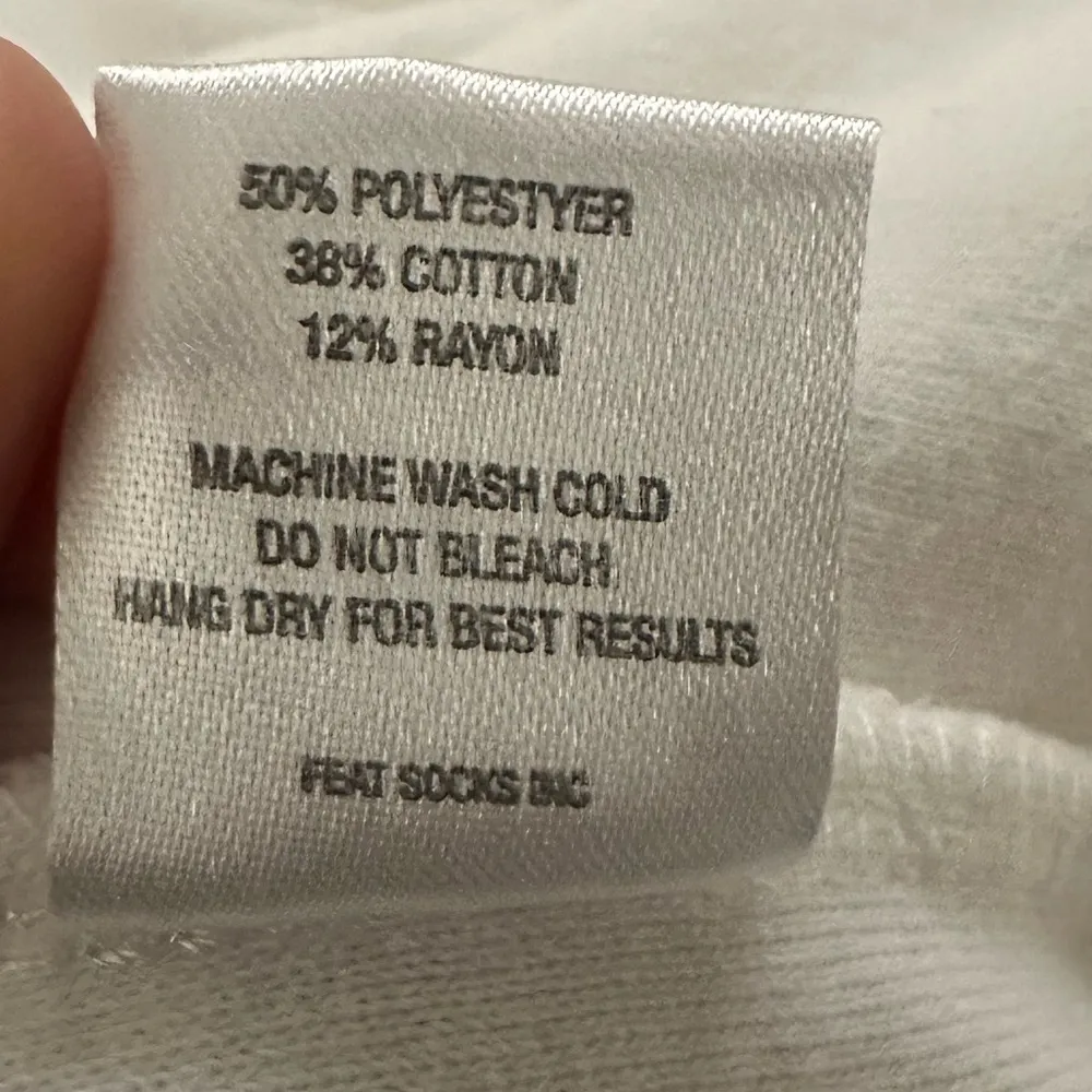 Feat | Malibu Blanket Blend Hoodie size medium White - Image 6