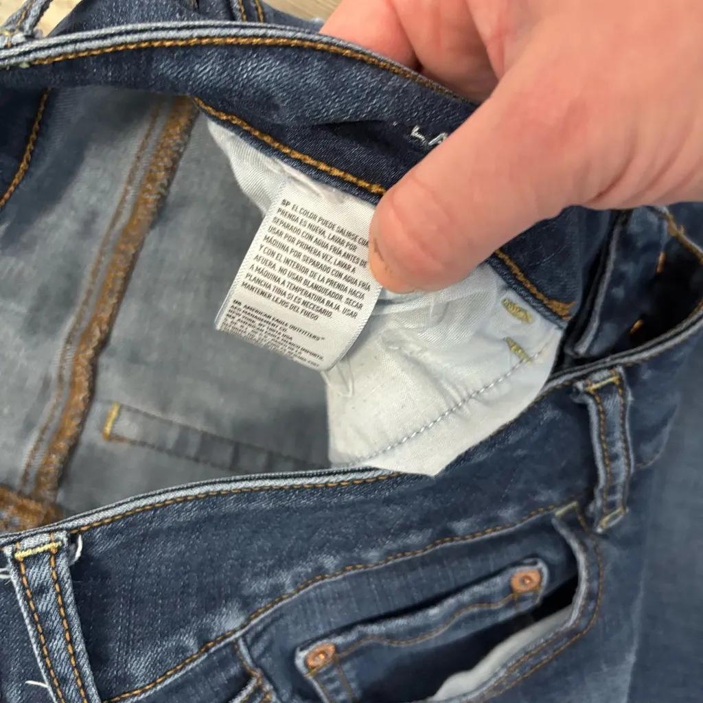 American Eagle Artist Flare Jeans Super Super Stretch Dark - Image 7