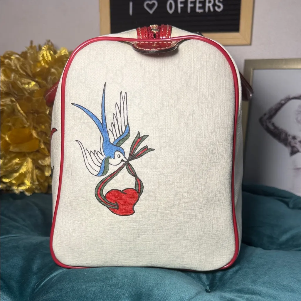 Gucci Tattoo Joy Boston Bag - Image 8