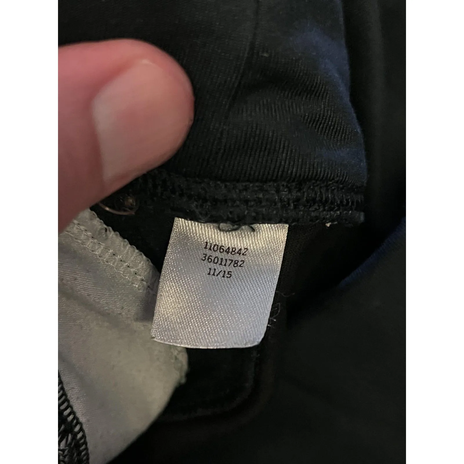 UConn Huskies Leggings Womens Small Black Navy NCAA Yoga Husky Nation VS PINK - Image 8