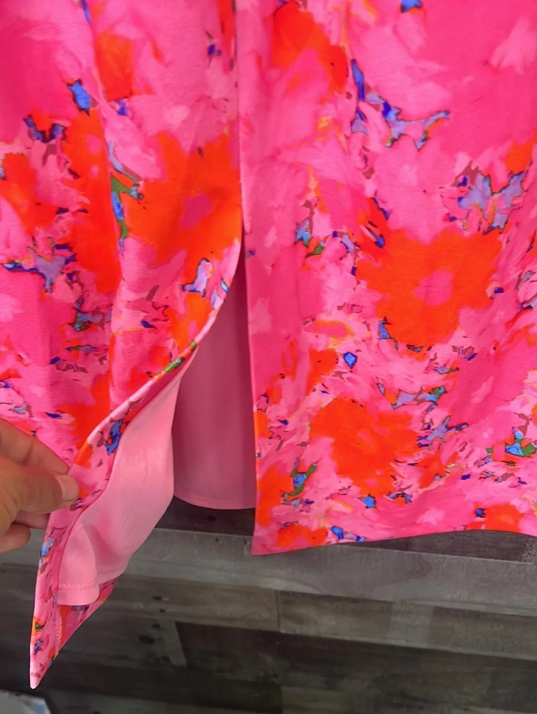 Janine Midi Dress Sz L. - Image 11