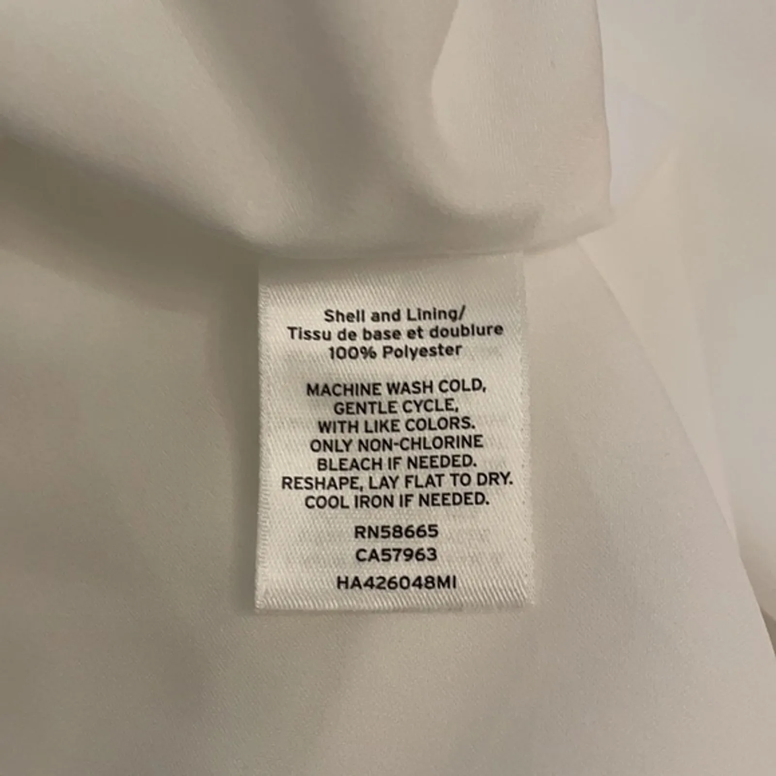 Halogen White Fringe Sleeveless Tank Top Camisole Blouse Womens Small NEW - Image 6