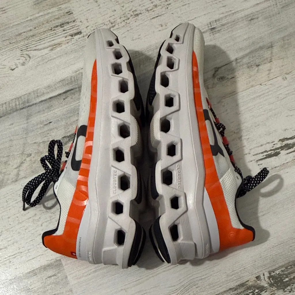 On Running Helion Cloudtec Shoes Size 8 White - Image 6