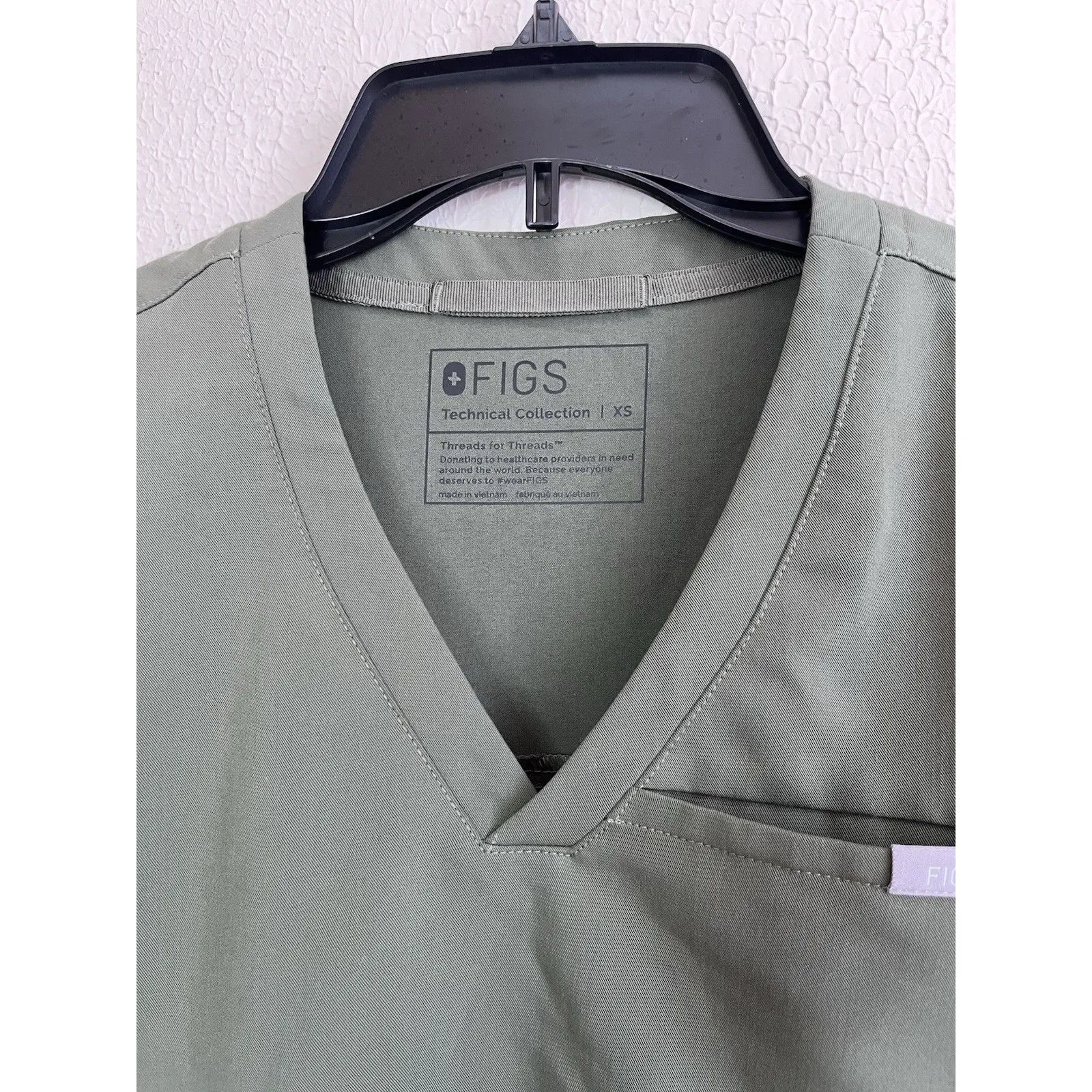 Figs Scrubs Set Womens XS Halle V-Neck Long Sleeve Tunic Top Zamora Joggers - Image 12