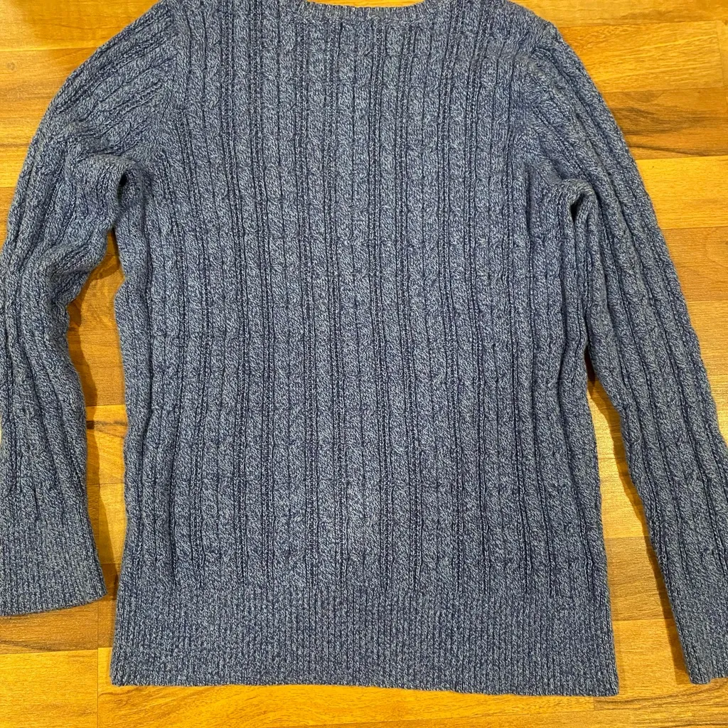 St. John's Bay vintage women’s Navy Crewneck Sweater - Image 3