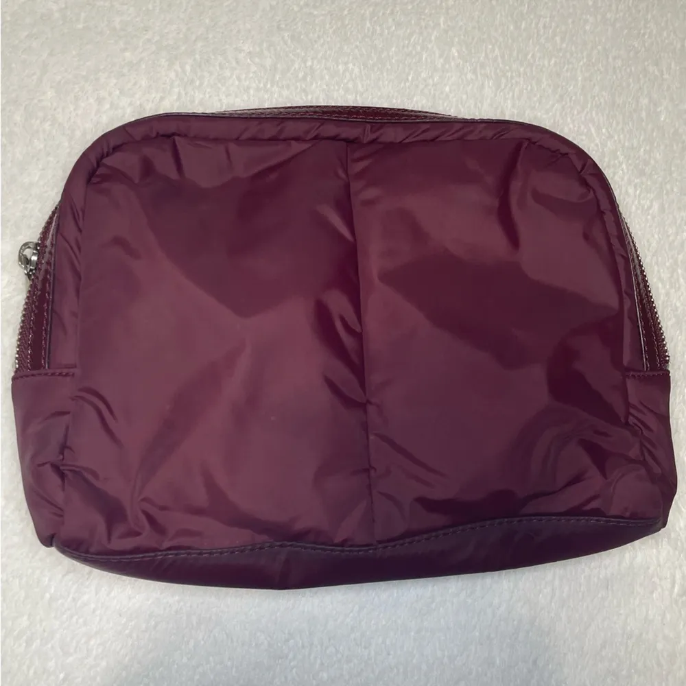 Authentic  Charlee Burgandy Pouch - Image 2