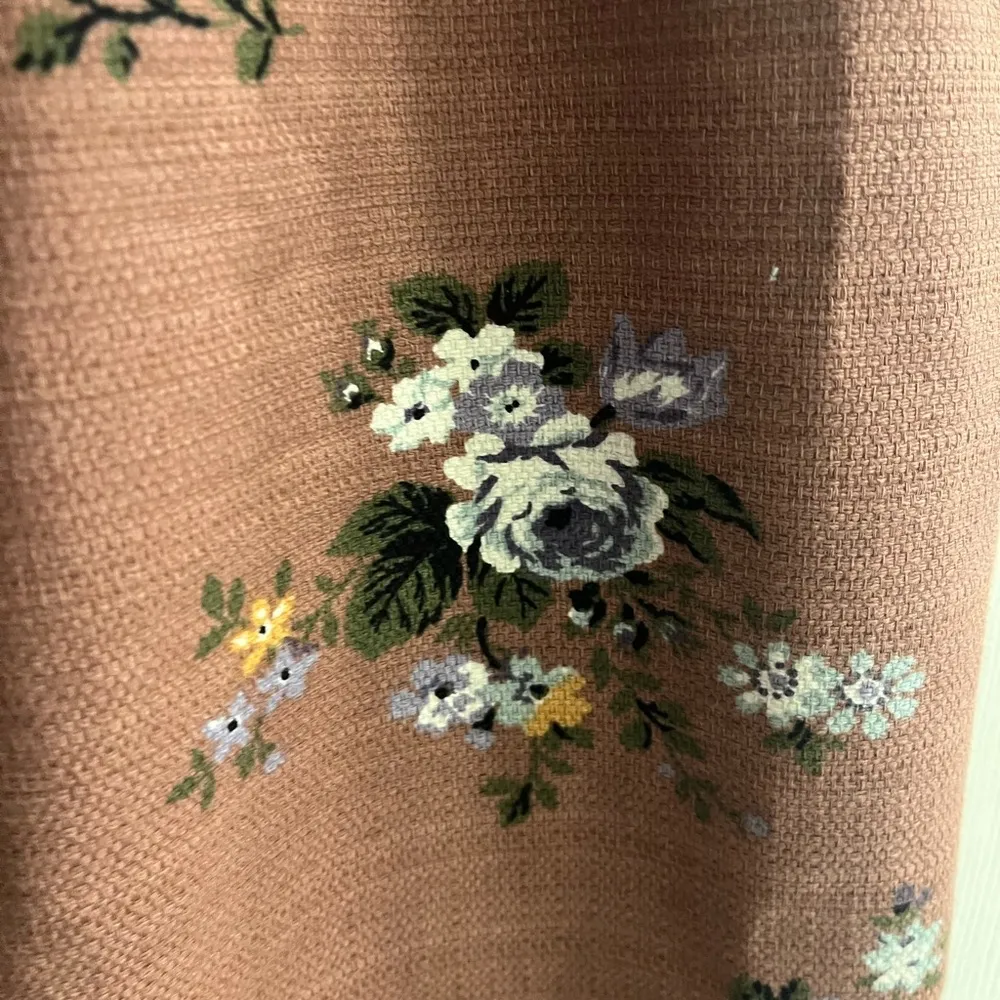 Loft Floral Pink Skirt 10 - Image 4