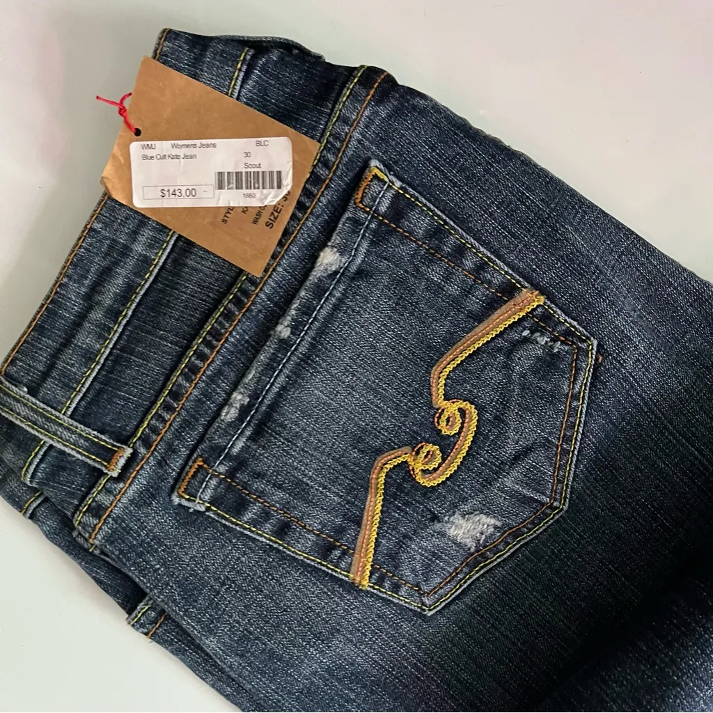 Blue Cult • NWT Denim Kate Jeans Boot Cut Size 30 - Image 3