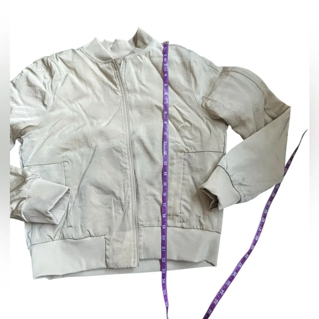 Lululemon Non-Stop Bomber Jacket Trench Size 10 - Image 8