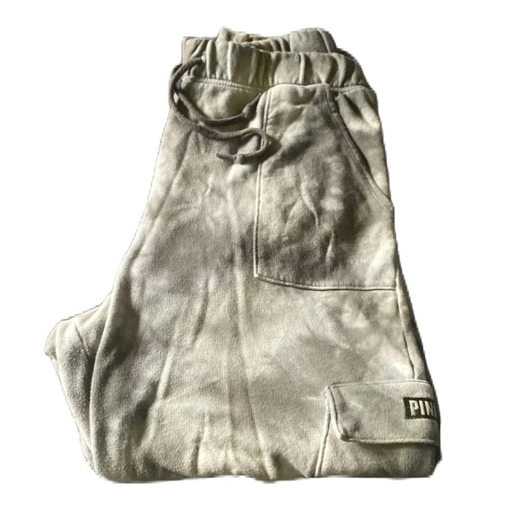 {VICTORIAS SECRET} ~ Army green tie dye joggers ~ with front & side pockets - Image 4