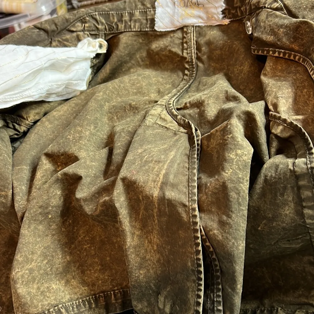 Covet Hand-Crafted Redemption Size Medium Short Cropped Jacket with a Be… - Image 10