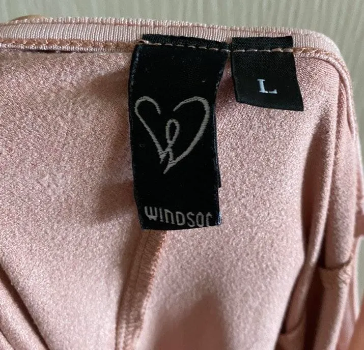 Windsor Pink Suede Dress - Image 4