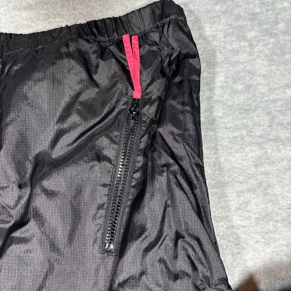 Vtg‎ 90s USA Olympics Women’s Jacket Windbreaker Sz L Black Pink Zip Vented Size L - Image 4