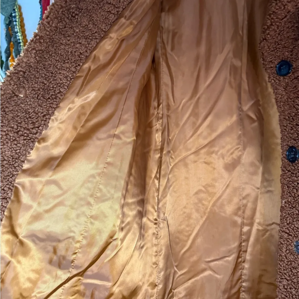 Sam Edelman Brown Teddy Coat XS - Image 15