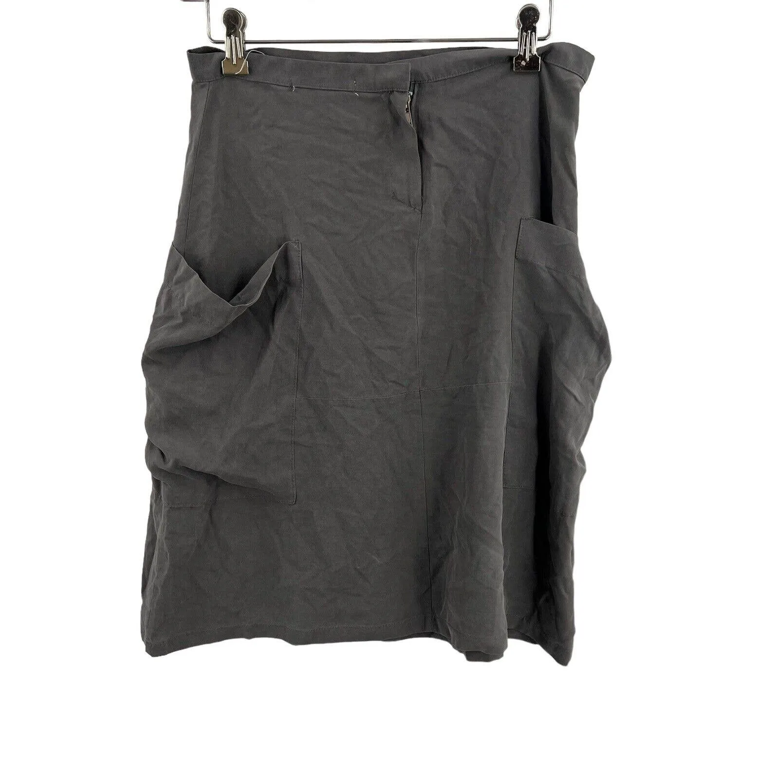LAMade‎ Grey A Line Pocket Skirt New Gray - Image 2
