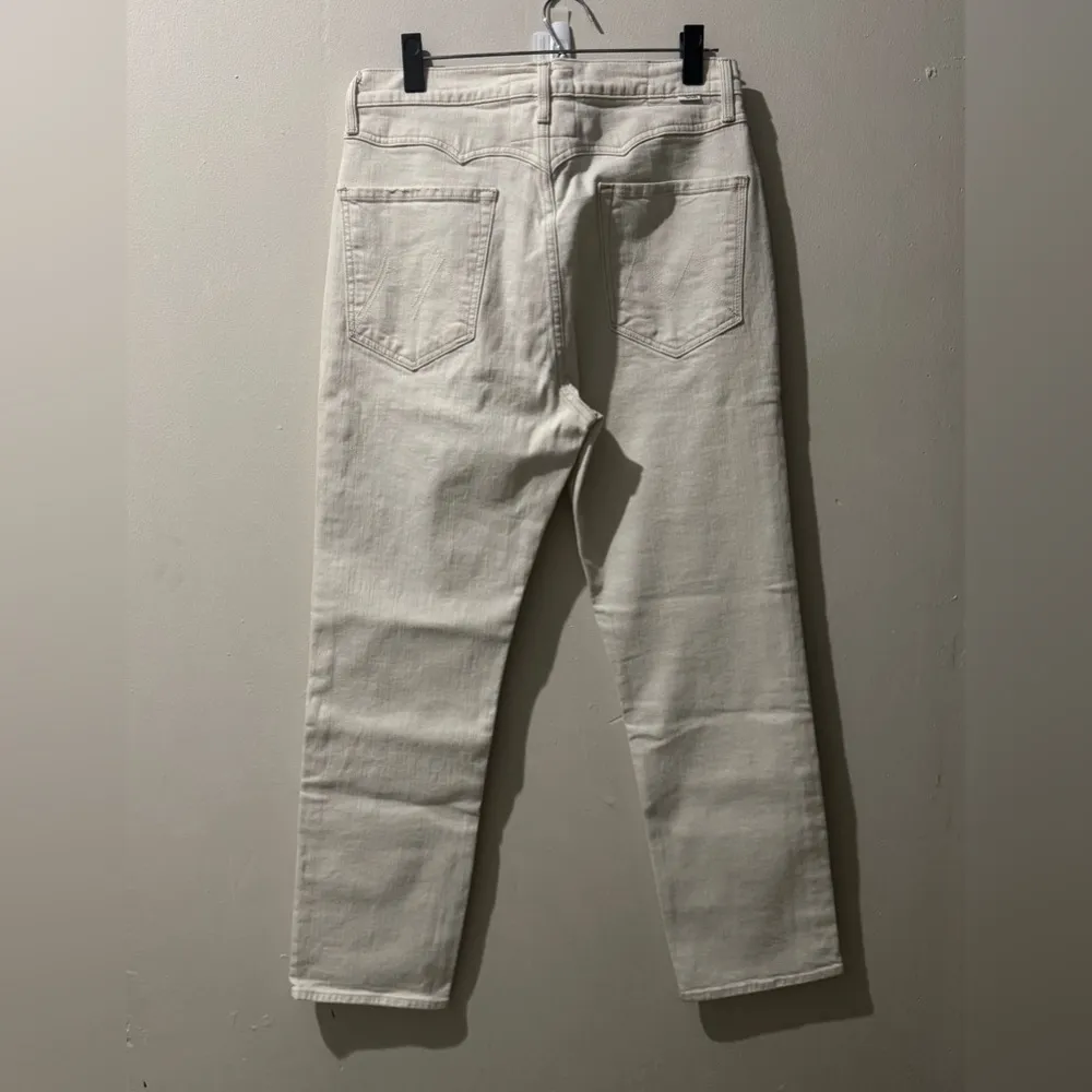 Mother Superior Denim The Buckle Bunny Rider Ankle Jeans in Act Natural size 32 - Image 3