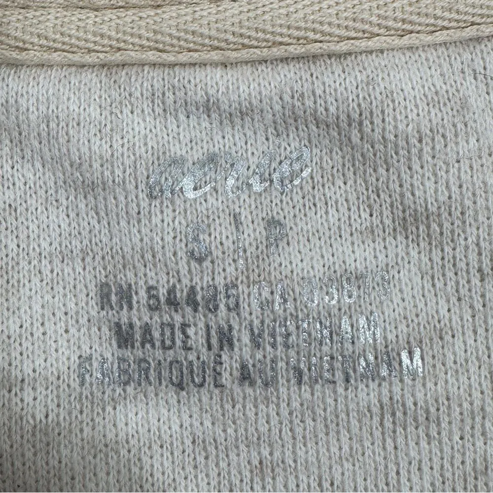 Aerie  Good Vibes Dessert Sage Camo Oversized Split Side Sweatshirt Small - Image 11