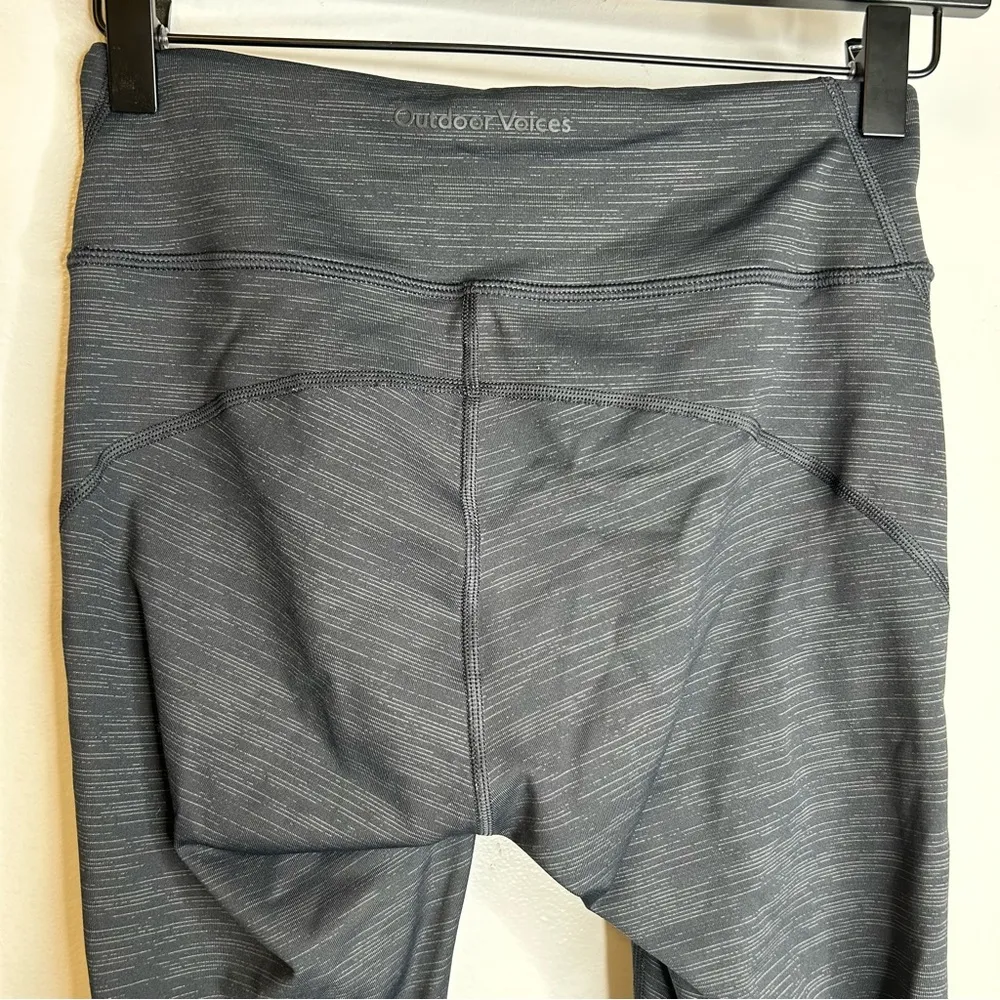 Outdoor Voices Grey Leggings Size S - Image 4