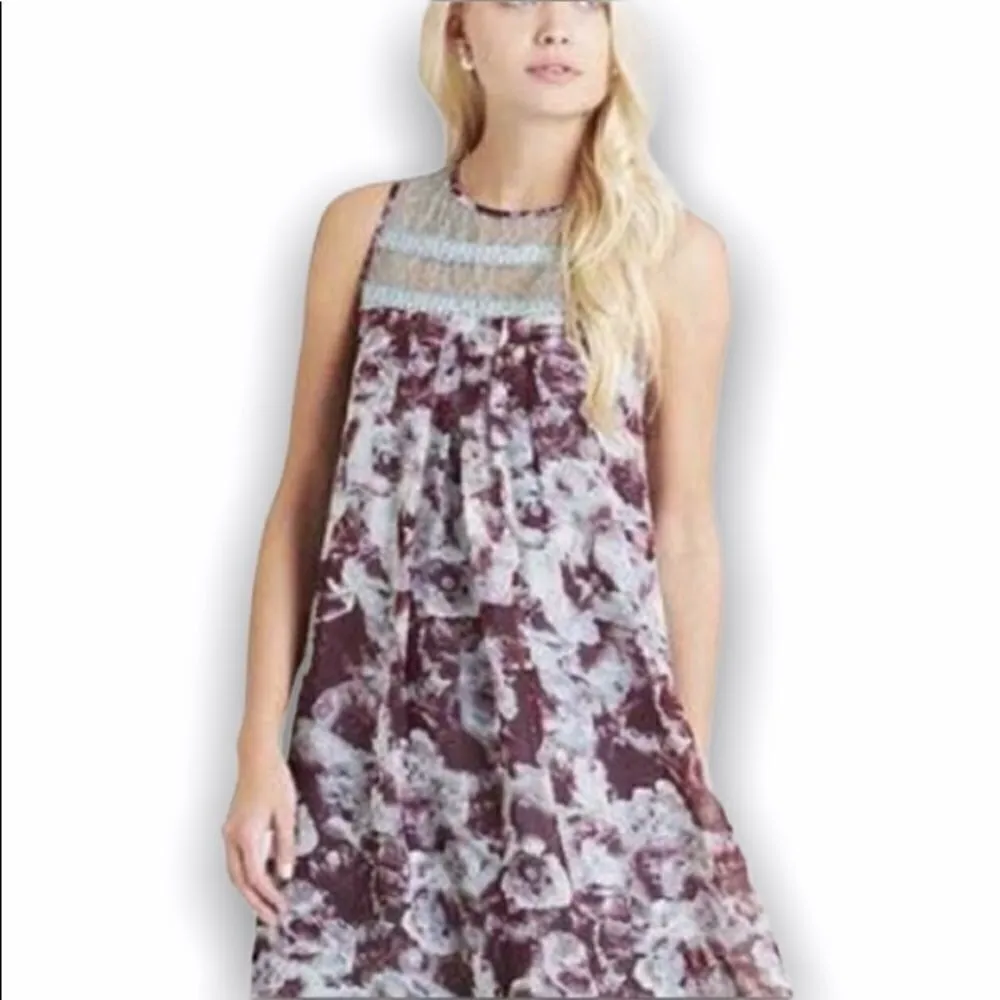BCBGeneration SZ S Floral babydoll Dress NWOT - Image 2