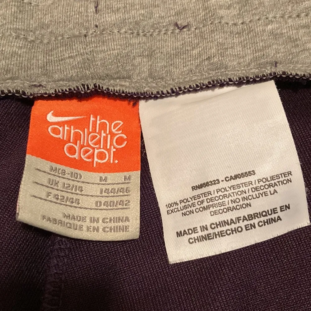 NIKE Track Pants Women's Size M Nike Athletic Wear Drawstring Waist Track Pants - Image 4